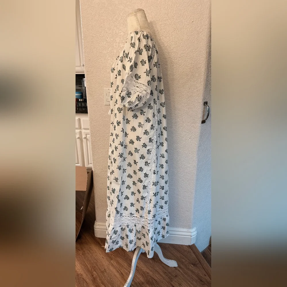 Spell Fable Block Printed Midi Dress - Picture 6 of 8